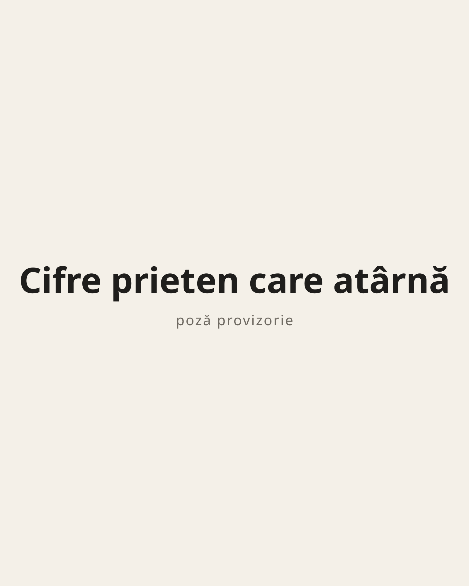 Cifre prieten care atârnă